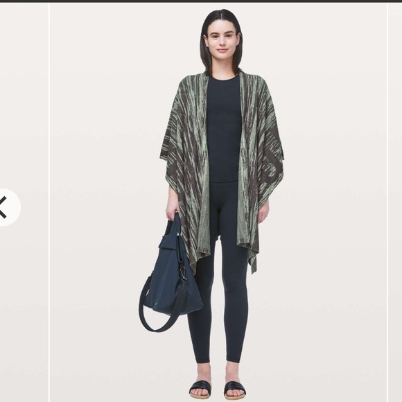 lululemon athletica Sweaters - Lululemon The Rest Is Written Wrap
Grey Sage / Dark Olive / Pine Grey